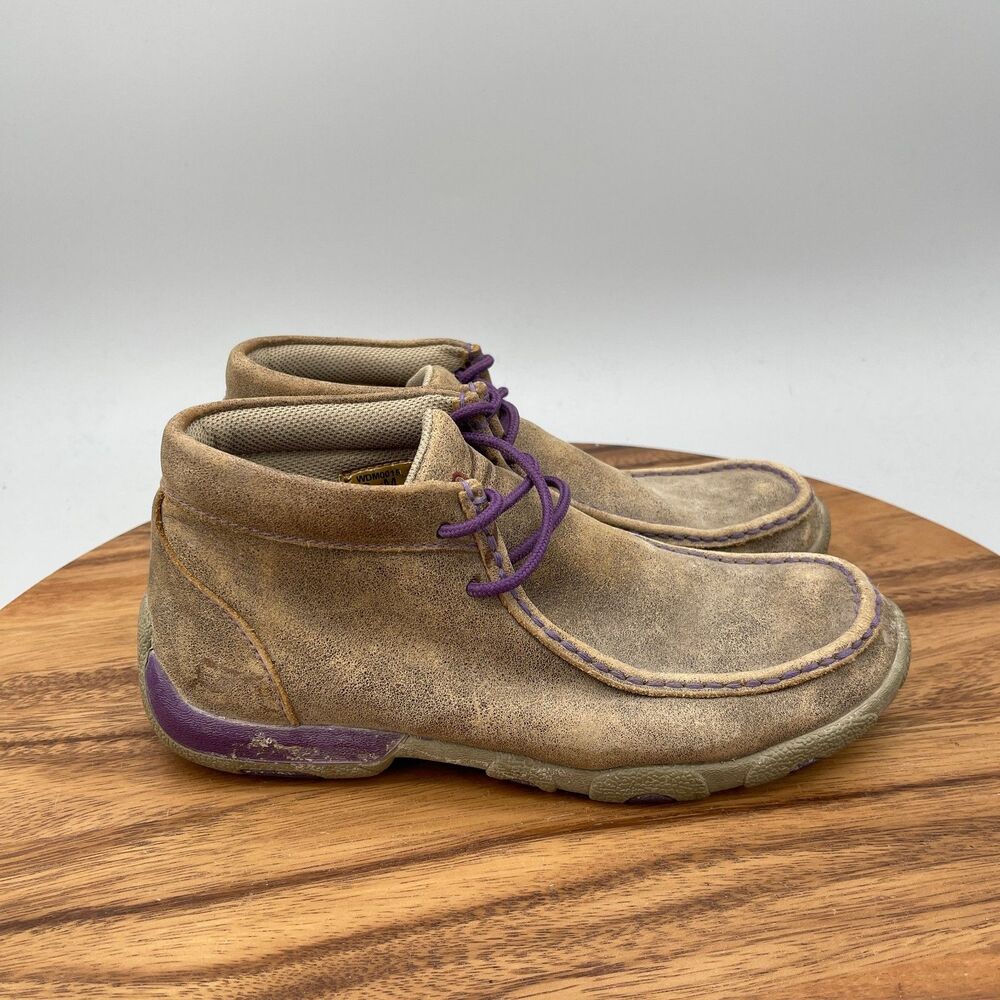 Twisted X Boots Womens Size 6.5 M Brown Leather Casual Comfort Walking Shoes